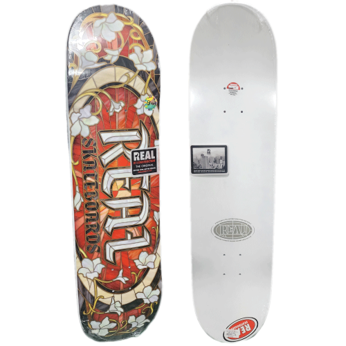 Real skateboards deck 8.25 BRD OVAL CATHEDRAL